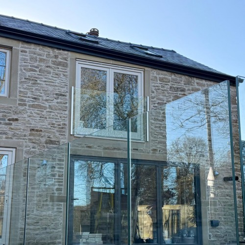 Frameless Juliet Balcony - Canterbury Frameless Juliet Balcony - Canterbury
